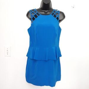 Bisou Bisou blue dress